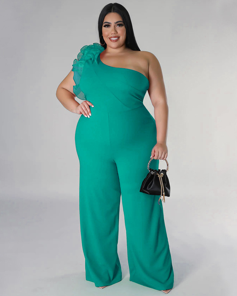 Sheer Mesh Jumpsuit