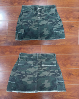 Camo Mini Skirt Set