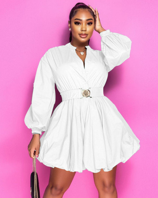 Belted Good Girl Dress