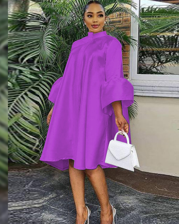 Bougie Bell Sleeve Dress