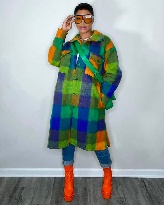 Flavor Flannel Trench