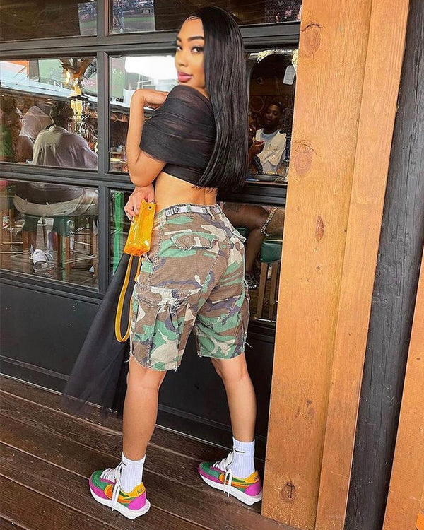 Attention CAMO Shorts – Sassy2