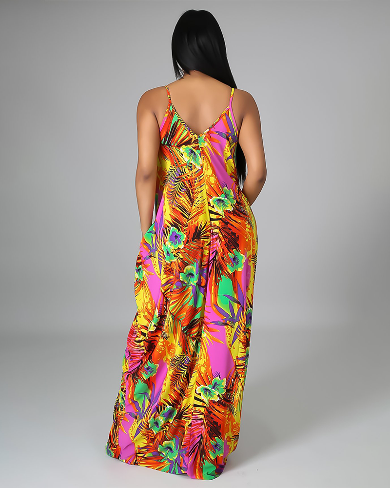 Golden Sunshine Maxi Dress