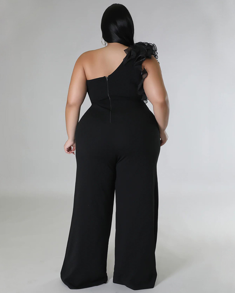 Sheer Mesh Jumpsuit