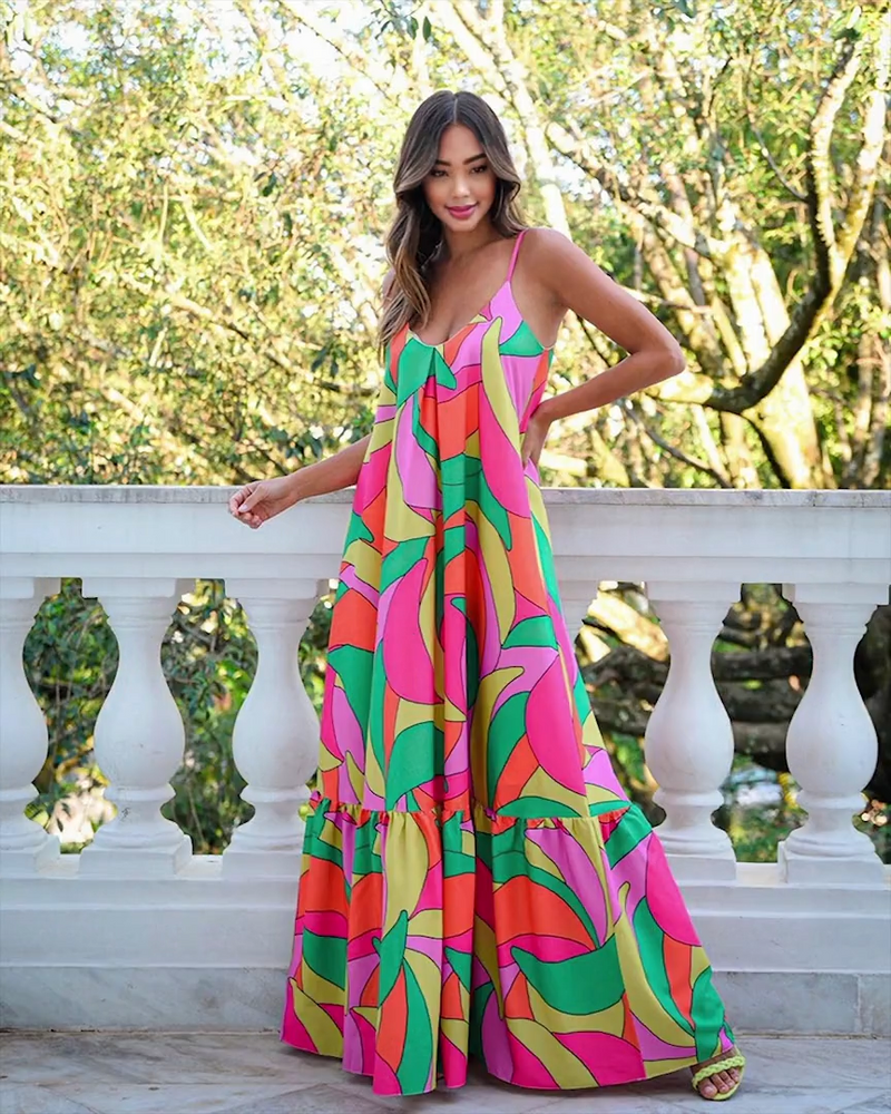 Tropical Vibes Maxi Dress