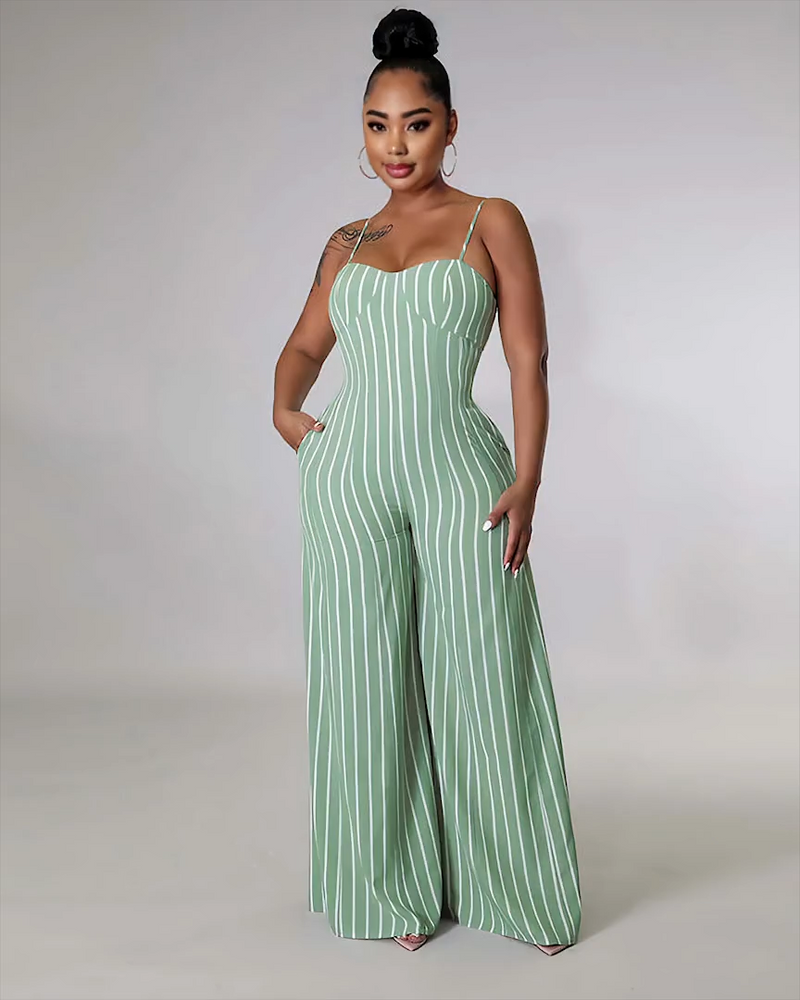 Mocha Wide Leg Jumpsuit