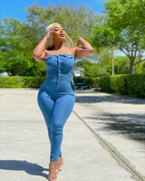 VERA DENIM JUMPSUIT