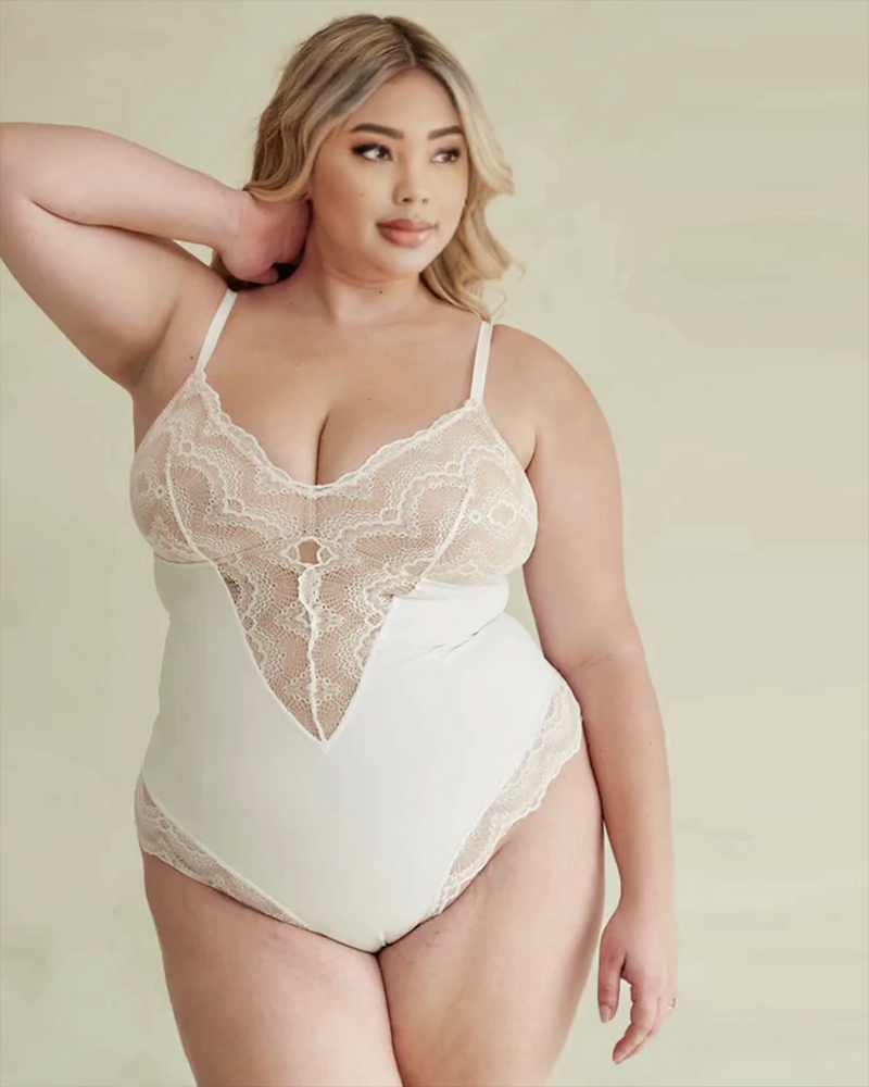 Sculpting Lace Shapewear Bodysuit