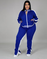 Janay Cold Shoulder Tracksuit