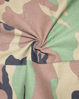 Active Duty Camo Short Sleeve Cropped Jacket