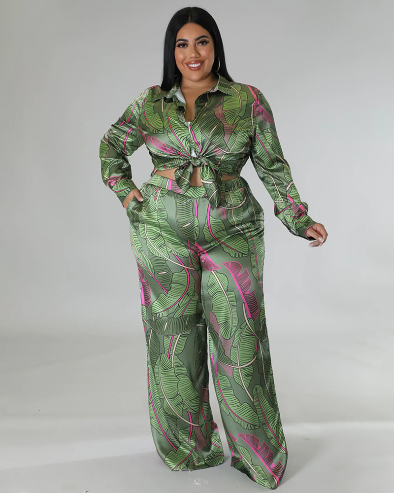 Tropical Island Pant Set – Sassy2