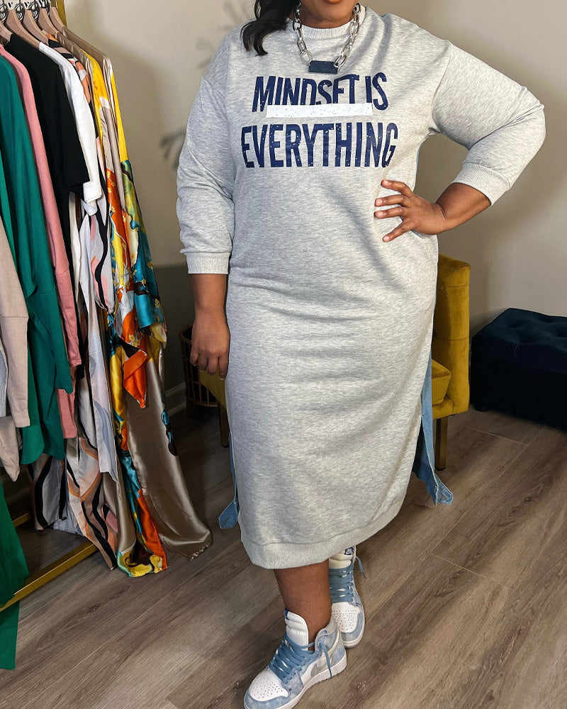 Mindset is Everything Maxi Dress