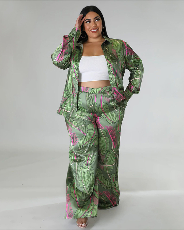 Tropical Island Pant Set