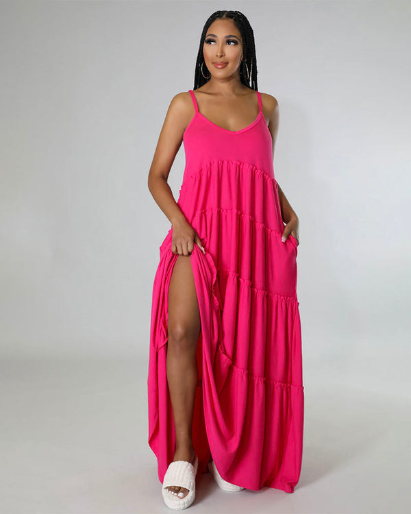 Cami Tiered Maxi Dress