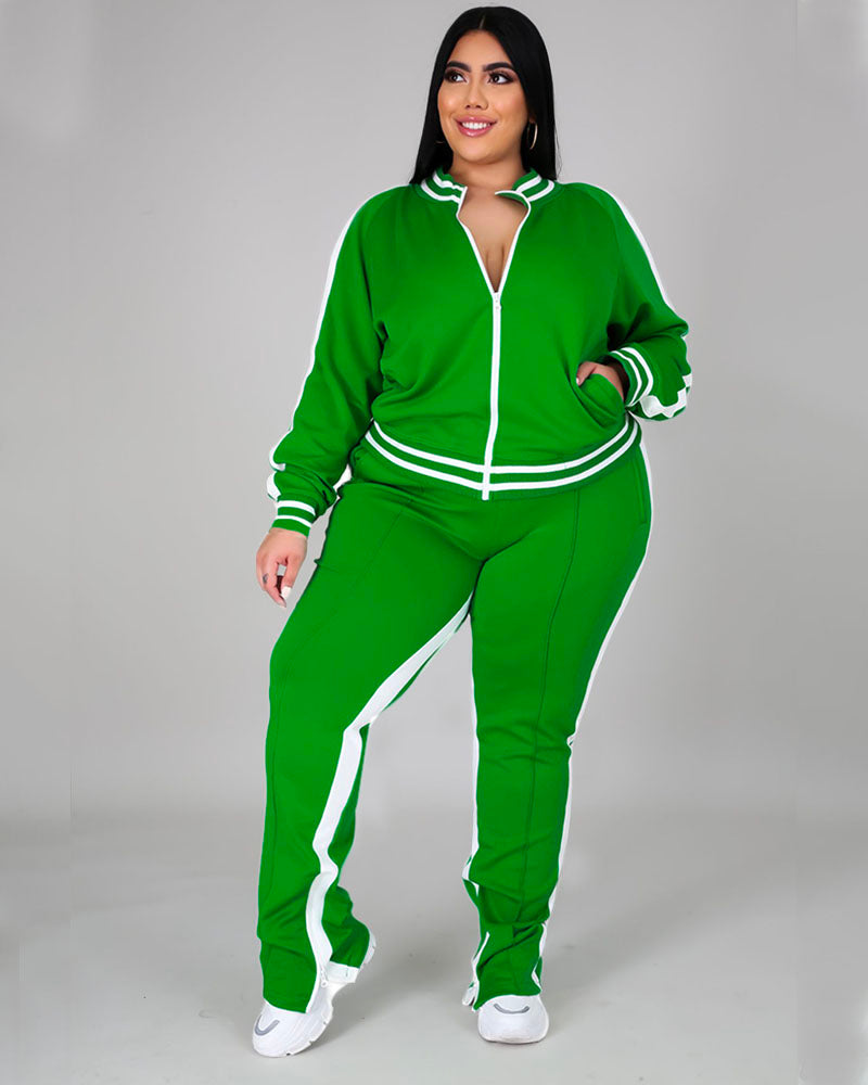 Janay Cold Shoulder Tracksuit